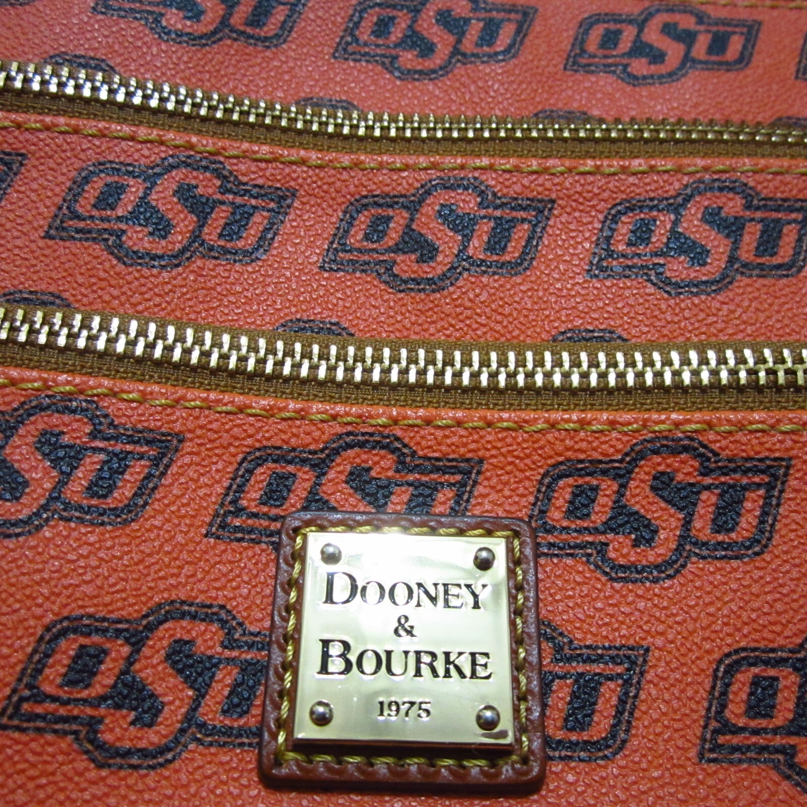 Dooney & Bourke Oklahoma State OSU Crossbody Handbag Purse NCAA Orange