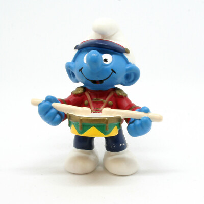 Schtroumpf Schleich 20423 Yoga Promo Colombe – Figurine TBE – Smurf Puffi Pitufo
