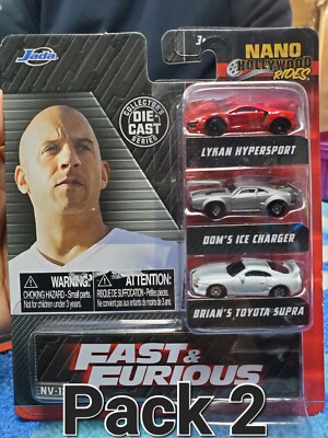 Jada Nano Fast and Furious Die-Cast Collectors Series