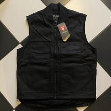 Gilet Filson Star Wars The Acolyte Cast & Crew panno di latta nero nuovo con etichette gilet