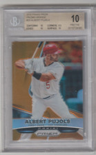 2015 Prizm ALBERT PUJOLS ORANGE PRIZM #20 BGS 10! PRISTINE! #02/60! POP of 1