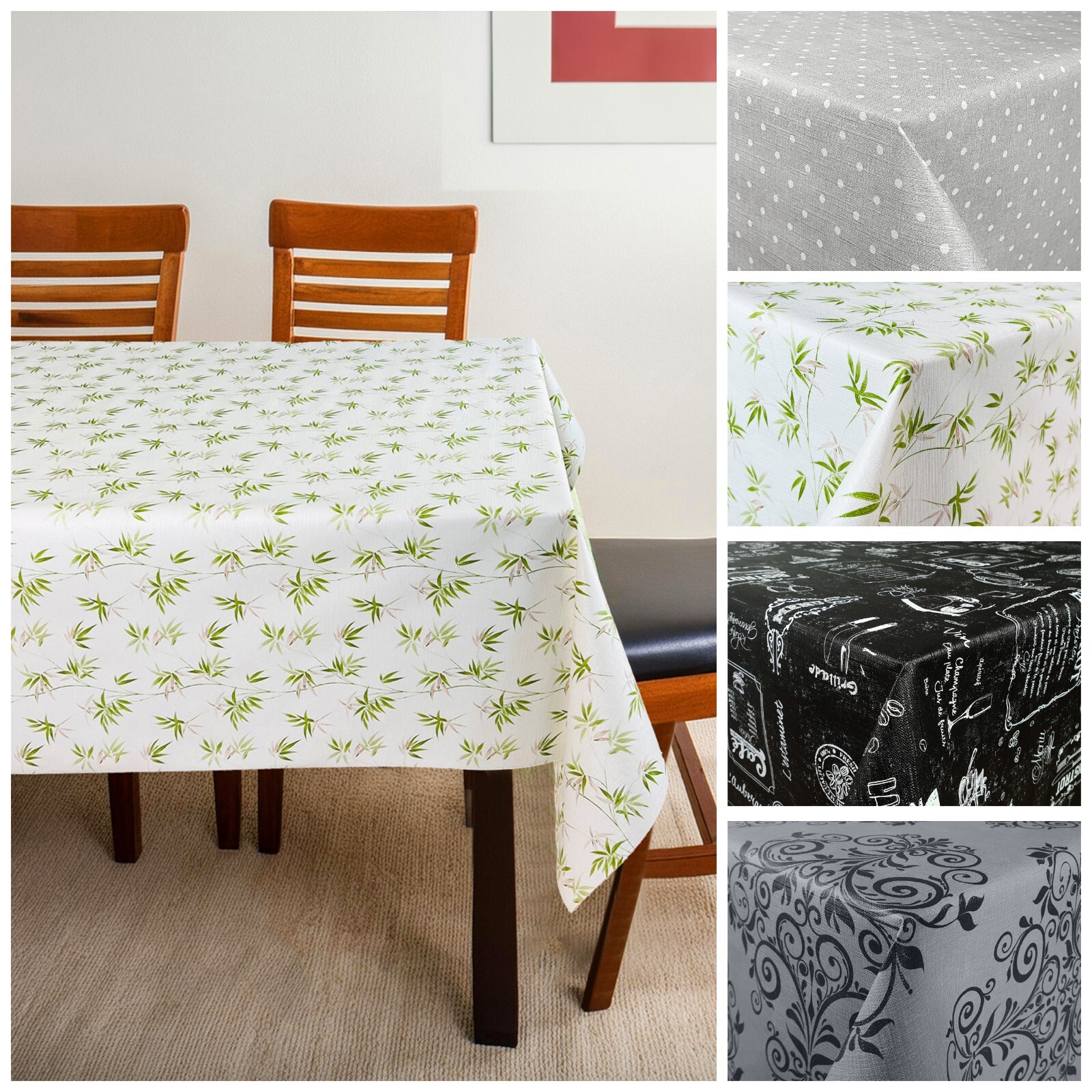 Tischdecke Abwaschbar Wachstuch Wachstischdecke PVC Tischtuch Gartentischdecke