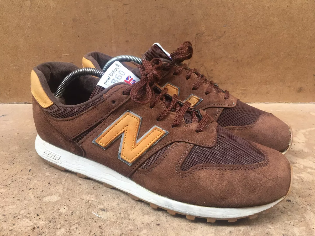 Polvoriento tenis límite New Balance Brown Suede M860WBP Sz Men's USA 10 Uk 9.5 Heritage MADE IN  ENGLAND | eBay