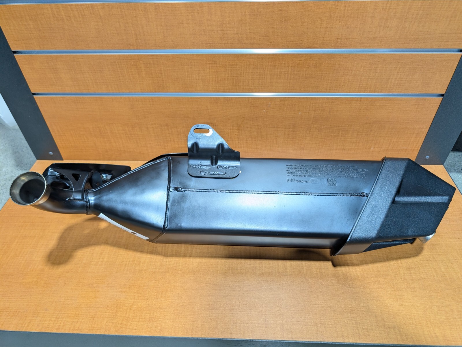 2020-2025 CAN-AM Spyder RT New (OEM) Carbon Black Muffler Exhaust ...