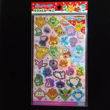 Pokemon Sticker Pocket Monsters Sticker JAPAN  DAISO Limited No.4