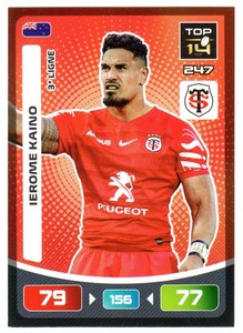 Panini Adrenalyn Xl Rugby 21 Top14 Pro D2 247 Jerome Kaino Toulouse Ebay