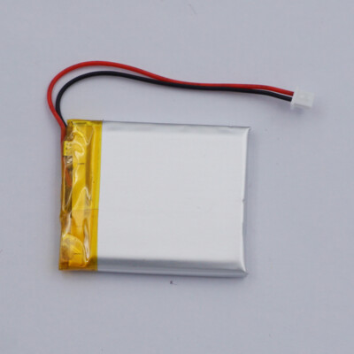 Blomiky - Batería recargable de iones de litio de 3,7 V 500 mAh con enchufe JST y cable cargador