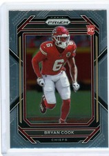 2022 Panini Prizm Bryan Cook RC #397 Kansas City Chiefs