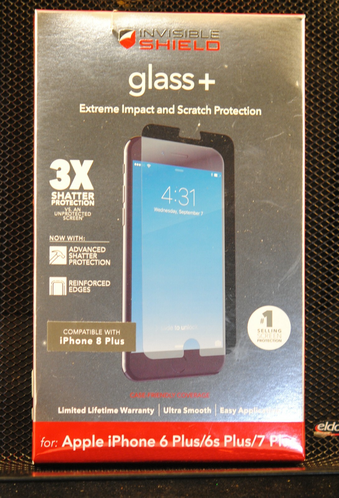 ZAGG Glass+360 Screen Protector Invisible Shield Apple