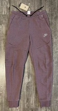 Nike NSW Tech Fleece Joggers Tapered Dark Wine DD4706-646 Men's SMALL NWT