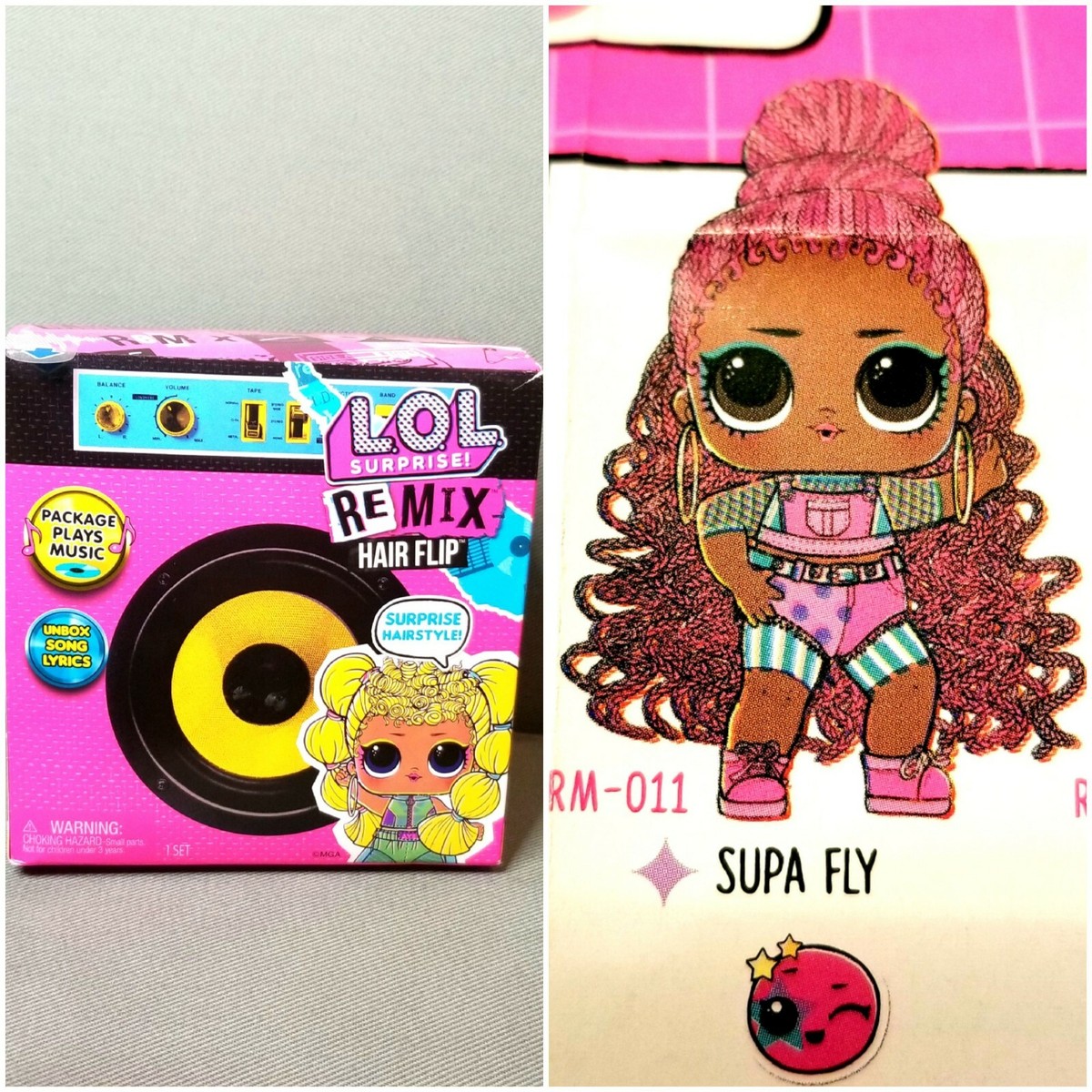 LOL Doll Surprise SUPA FLY Hair Flip goals Hip Hop Club ball