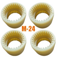 4PCS 28 Tooth Nylon Block Sleeve Gear Coupling M-24 For Bowex