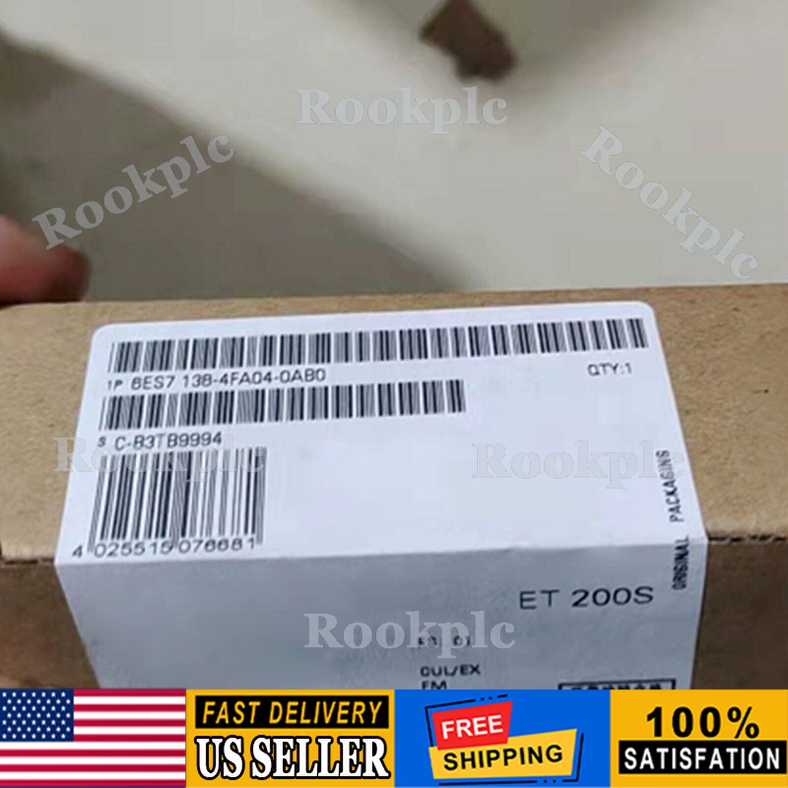 New Siemens Electronics module f ET200S 6ES7138-4FA04-0AB0 6ES7 138-4FA04-0AB0