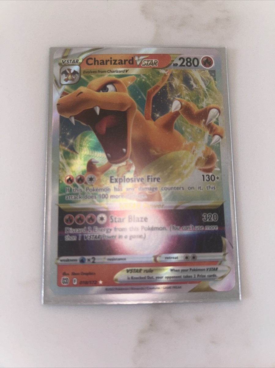 Pokemon TCG - Brilliant Stars - Charizard Vmax 018/172 - NM/M - | eBay