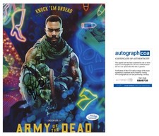 Omari Hardwick 'Army Of The Dead’ Signed Autographed Ghost 8x10 Photo ACOA