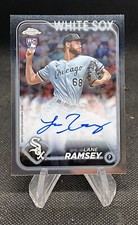 2024 Topps Chrome #RA-LRA Lane Ramsey Rookie Auto Chicago White Sox