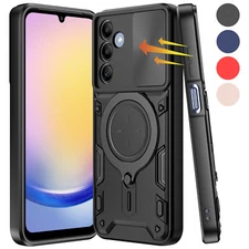 Car Magnetic Stand Phone Case Shockproof Cover For Samsung Galaxy A25 A15 A55 5G