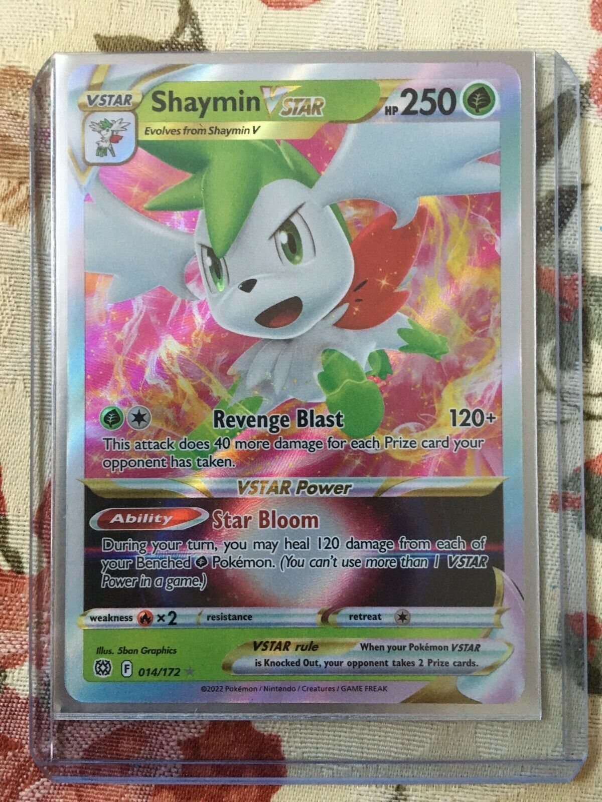 Mavin  Pokemon TCG : Shaymin V - 152/172 - Brilliant Stars