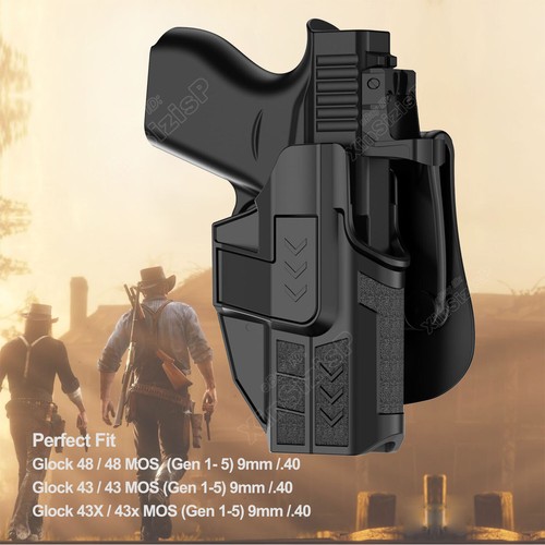 G48 G43 Holster OWB Fit Glock 43X Mos 48 MOS Glock 43X 48 43 Holster 9mm Holder eBay