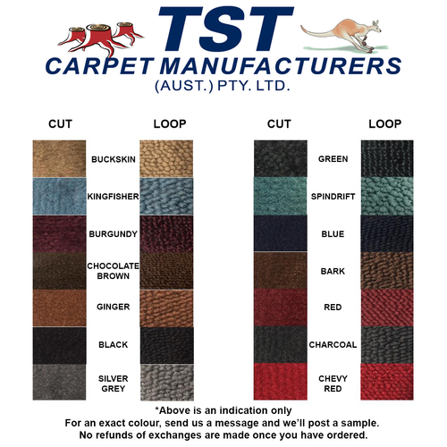 MOULDABLE CAR CARPET OFF THE ROLL 1M WIDE - 第 1/30 張圖片