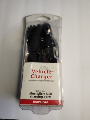 Verizon Wireless Universal Vehicle Charger Fits Micro USB Charging Ports NWB