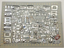 Lot Of Mixed Make Car Truck Letter Emblems Mercury Dodge Chevy Ford Lot E67