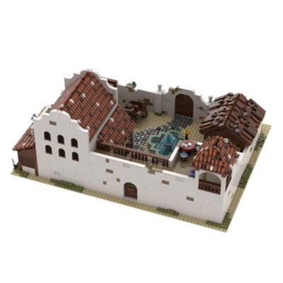 MOC-78800 Mexican Style Old Town Courtyard Villa Model 3583 Pieces  Brand New