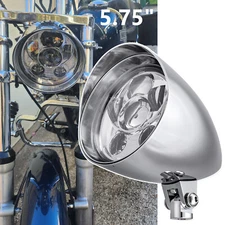 5.75" LED Headlight Projector Hi/Lo For Harley Sportster XL 1200 883 Chrome
