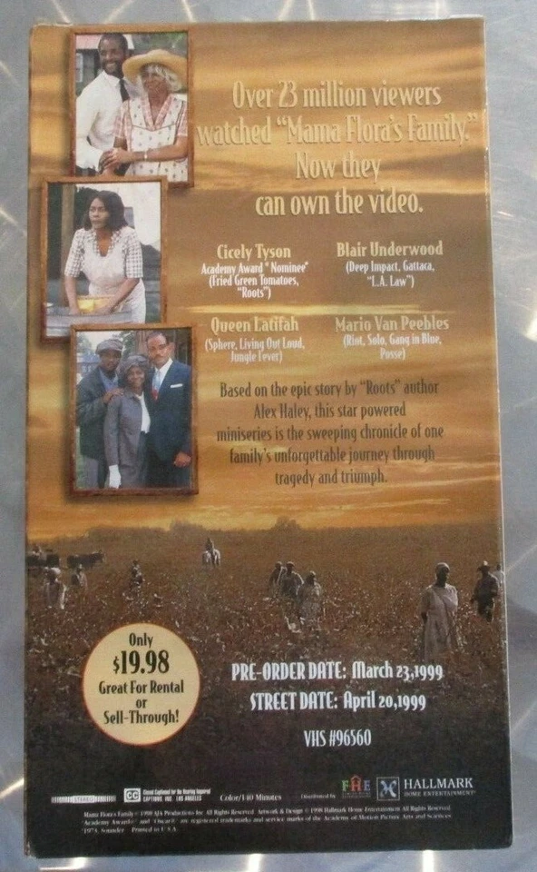 Mama Flora's Family (VHS 1998) Foto 2 de 3
