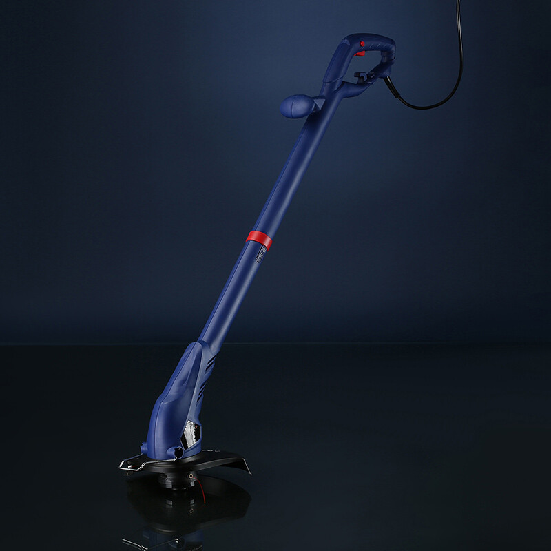 Qualtex 300w AC Electric Garden Grass Trimmer Adjustable Lawn Edge