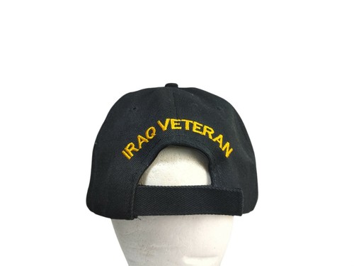 IRAQ WAR VETERAN HAT U.S MILITARY OFFICIAL BALL CAP U.S.A Designed - Picture 4 of 6