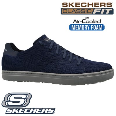 skechers memory foam air cooled mens