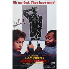 Emilio Estevez Signed Mini-Poster #1 (11x17)