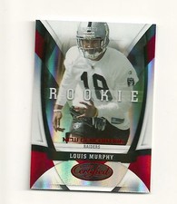 2009 Certified Mirror Red #174 Louis Murphy /250 Oakland Raiders Florida Gators