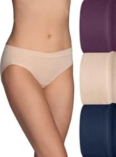 6 pcs 18291 VANITY FAIR Beyond Comfort BIKINI MIX COLORS  5~6~7~8 WOW $5 Each