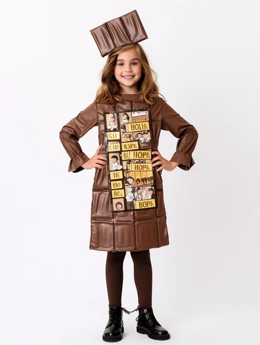 Kinder Charlie und die Schokoladenfabrik Serie Unisex Halloween Cosplay Kostüm ** - Bild 16 von 36