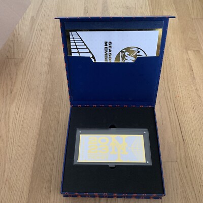 2023 Mets Season Ticket Holder Commemorative Ticket Guide In Box New 