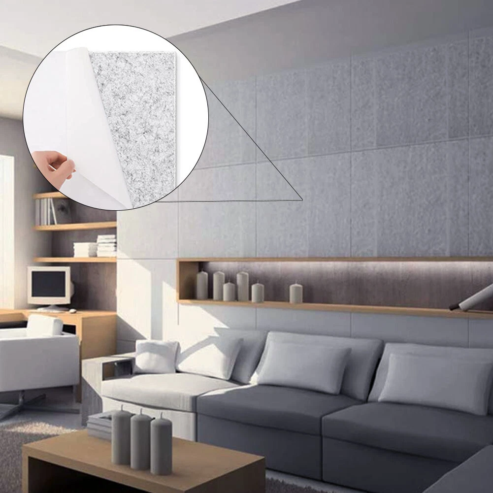 Adhesive Acoustic Ceiling Tiles Shelly Lighting