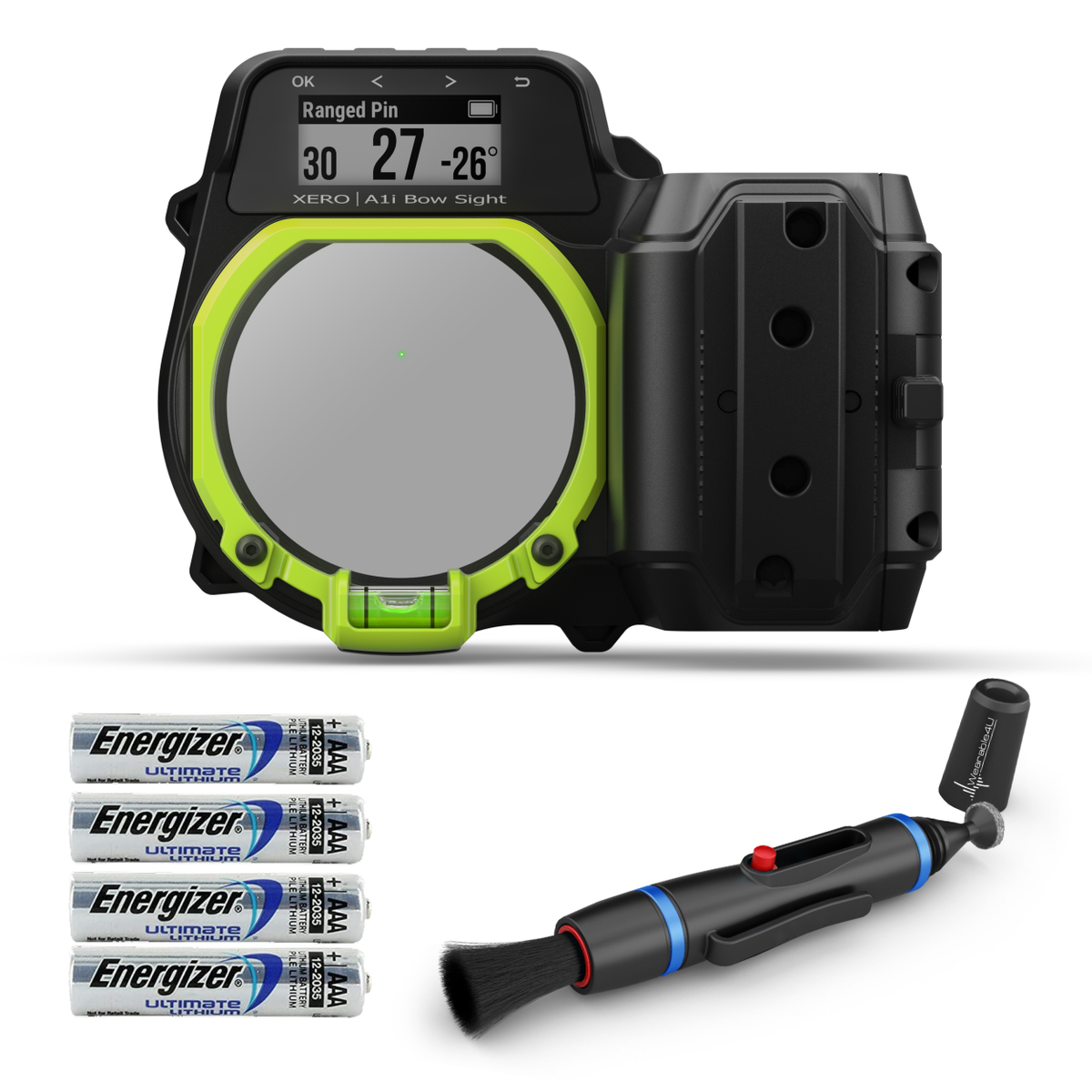 Garmin Xero A1i Bow Sight Right-Handed w/ Lens Cleaning Pen and