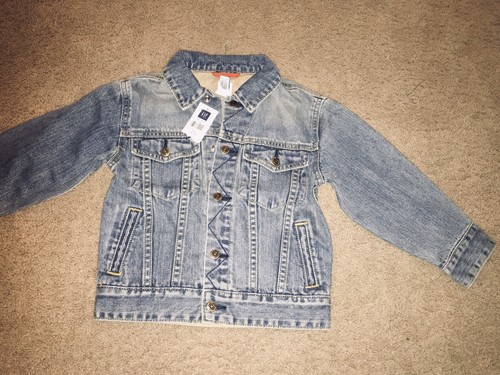 Jean Jacket By Gap Kids Extra Small(4-5) - Picture 2 of 10