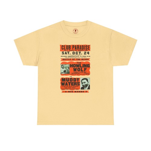 Retro Throwback Konzert Poster T-Shirt Muddy Waters Howlin' Wolf Neu mit Etikett S-5XL - Bild 14 von 50