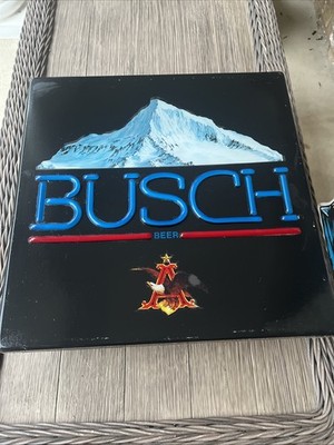 Vintage Busch Beer indoor Electric Beer Sign 405-040 120V 35AMPS KCS Industry