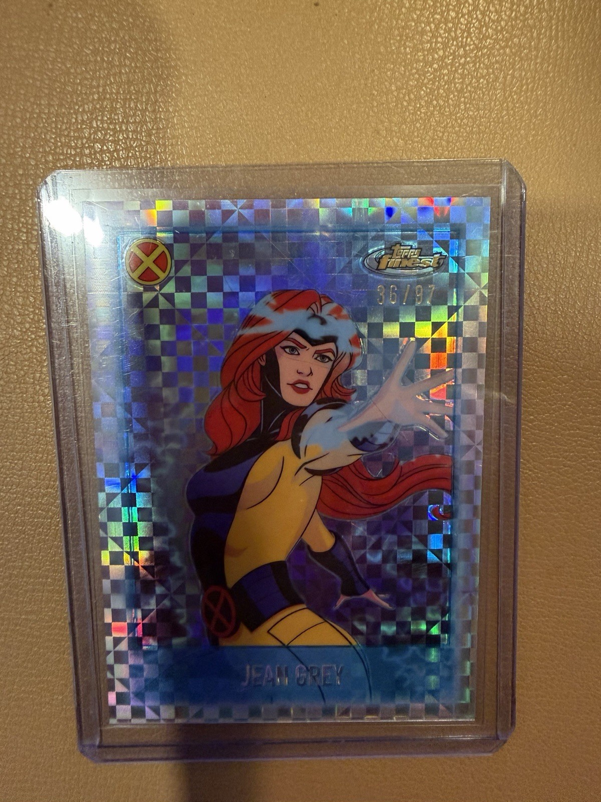 2025 Topps Finest Marvel X-Men ‘97 Finest Short Print Jean Grey /97 FSP-2 SP