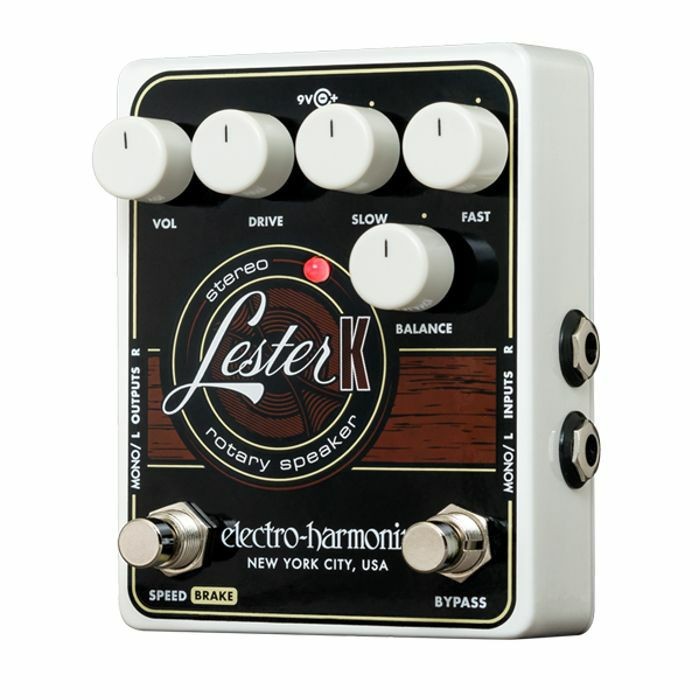 Electro-Harmonix Lester K Digital Stereo Rotary Speaker Emulator Pedal