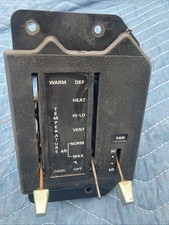 1979-1982 Ford Mustang Hvac Heaterac Contol Panel Green Backlight