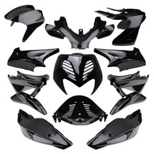 Fairing Set Kit 11 pcs Black for Yamaha Aerox MBK Nitro 50 Scooter