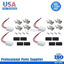 4 Pack 12001676 Surface Burner Terminal Receptacle Block Kit for Kenmore Sears