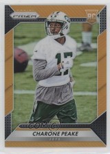 2016 Panini Prizm Rookie Orange Prizm 28/299 Charone Peake #251 1u6