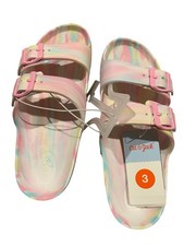Cat Jack Kids' Pastel Rainbow Sandals