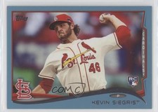 2014 Topps Wal-Mart Blue Kevin Siegrist #344 0q3